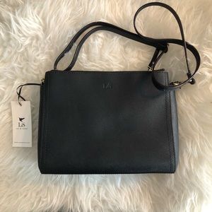 BRAND NEW Lo & Sons Pearl Saffiano Leather Bag